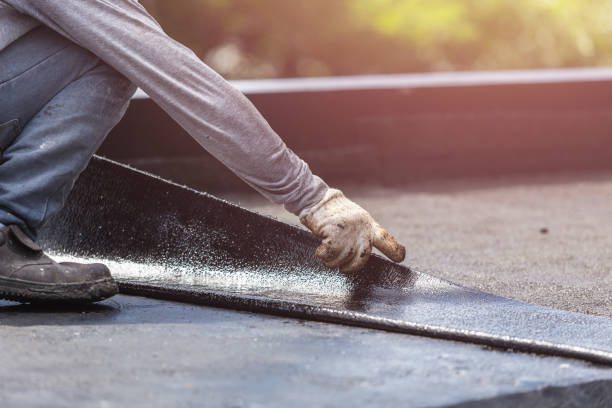 Professional Exterior Waterproofing technician working in Springville, IN
